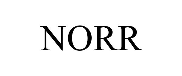 Trademark Logo NORR