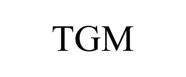 Trademark Logo TGM