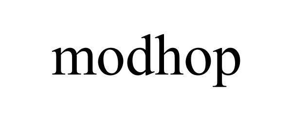 Trademark Logo MODHOP