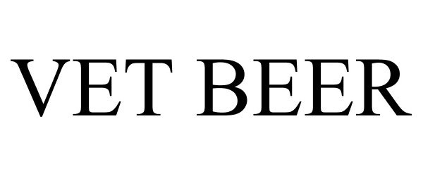 Trademark Logo VET BEER