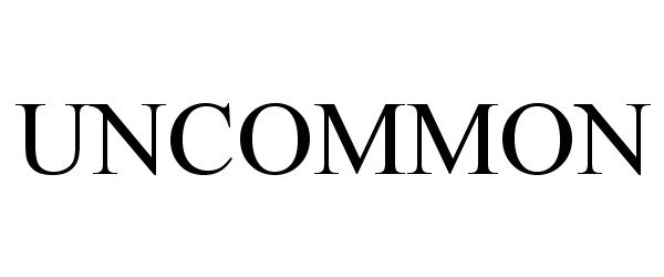 Trademark Logo UNCOMMON