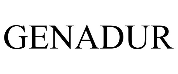 Trademark Logo GENADUR