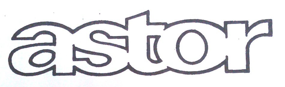 Trademark Logo ASTOR