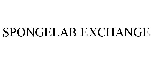 Trademark Logo SPONGELAB EXCHANGE