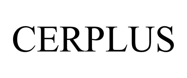 Trademark Logo CERPLUS