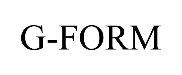 Trademark Logo G-FORM