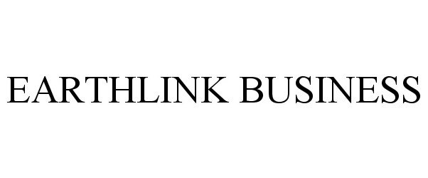 Trademark Logo EARTHLINK BUSINESS