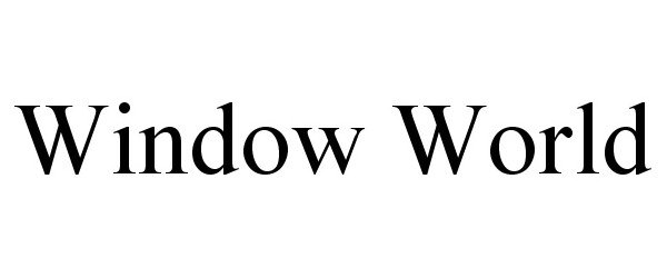  WINDOW WORLD