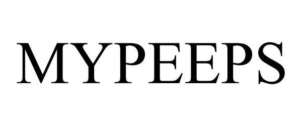 Trademark Logo MYPEEPS