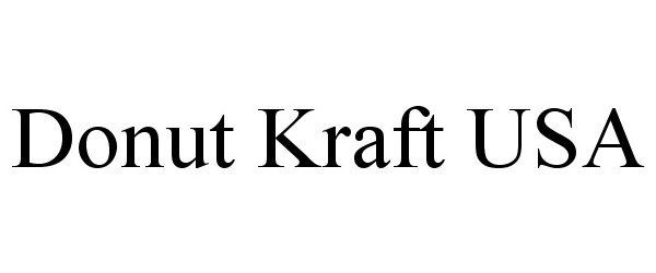  DONUT KRAFT USA