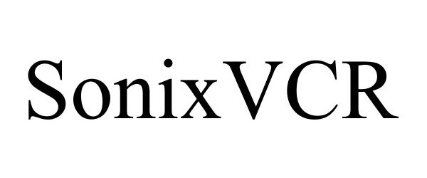 Trademark Logo SONIXVCR