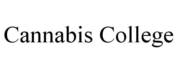 Trademark Logo CANNABIS COLLEGE