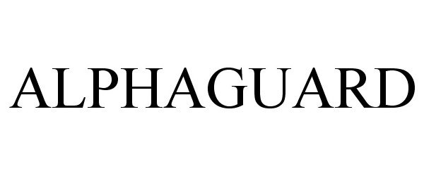 Trademark Logo ALPHAGUARD