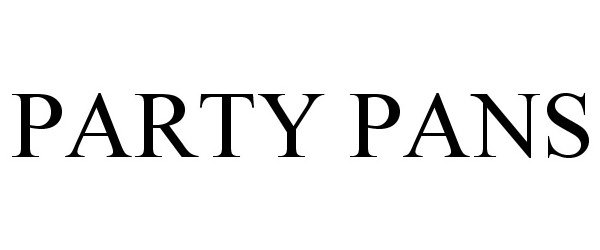  PARTY PANS