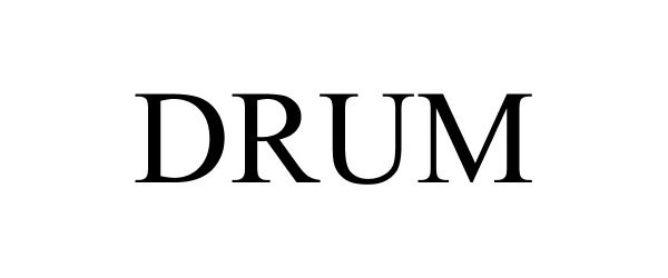 Trademark Logo DRUM