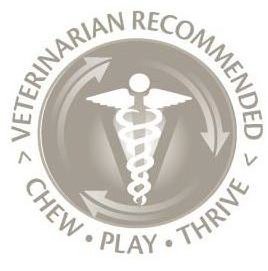 Trademark Logo VETERINARIAN RECOMMENDED CHEW PLAY THRIVE