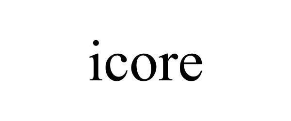 Trademark Logo ICORE