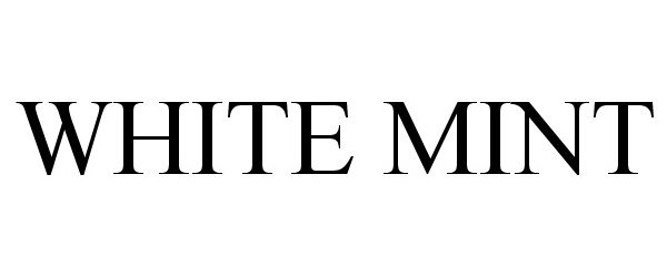 Trademark Logo WHITE MINT