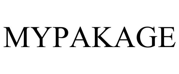 Trademark Logo MYPAKAGE