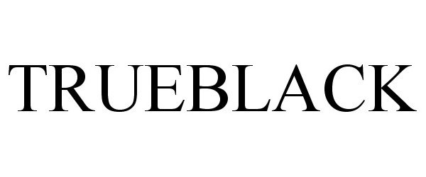Trademark Logo TRUEBLACK