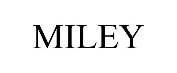 Trademark Logo MILEY