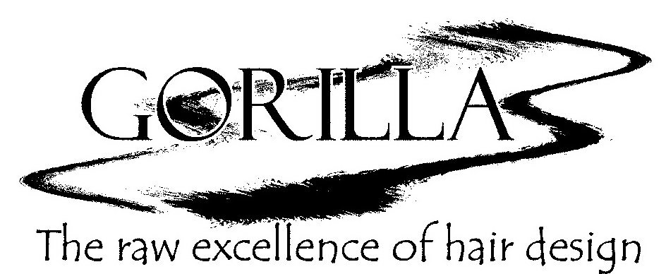 Trademark Logo GORILLA THE RAW EXCELLENCE OF HAIR DESIGN
