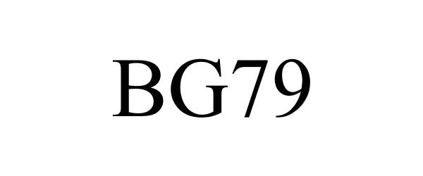 Trademark Logo BG79