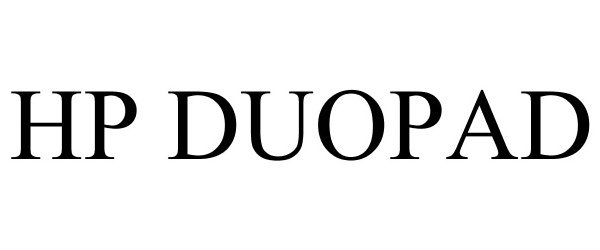 Trademark Logo HP DUOPAD