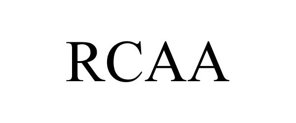 Trademark Logo RCAA