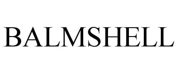 Trademark Logo BALMSHELL