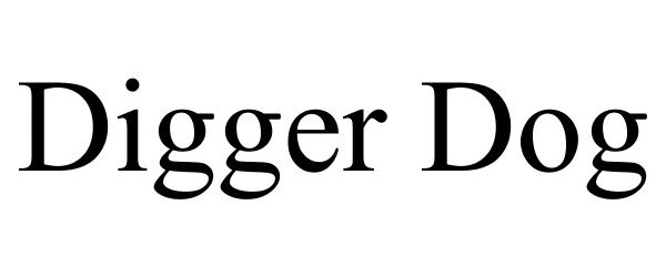 Trademark Logo DIGGER DOG