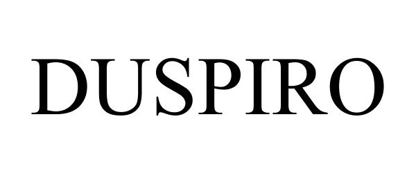 Trademark Logo DUSPIRO