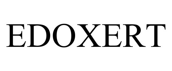 Trademark Logo EDOXERT