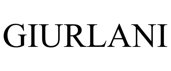 Trademark Logo GIURLANI