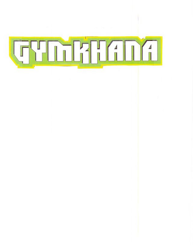  GYMKHANA