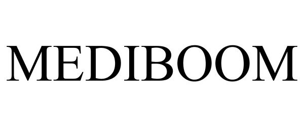 Trademark Logo MEDIBOOM