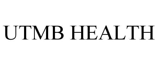 Trademark Logo UTMB HEALTH