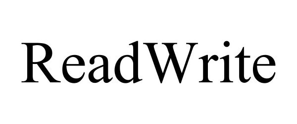 Trademark Logo READWRITE