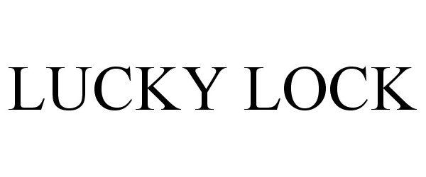 Trademark Logo LUCKY LOCK