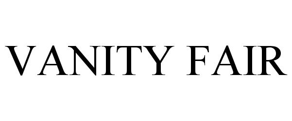 Trademark Logo VANITY FAIR