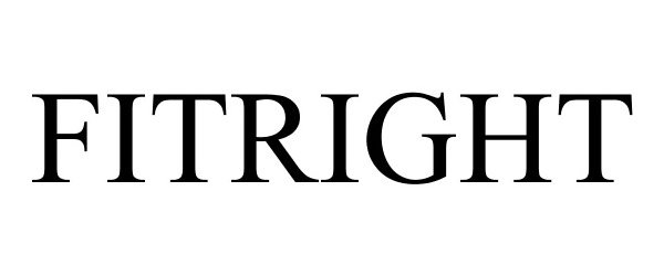 Trademark Logo FITRIGHT