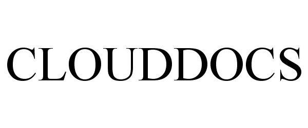 Trademark Logo CLOUDDOCS
