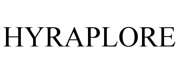 Trademark Logo HYRAPLORE