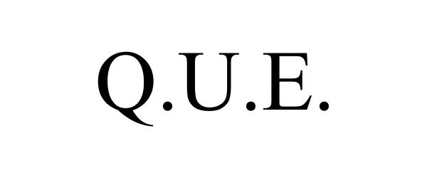 Trademark Logo Q.U.E.