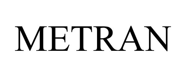 Trademark Logo METRAN