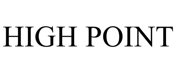 Trademark Logo HIGH POINT