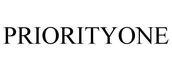 Trademark Logo PRIORITYONE