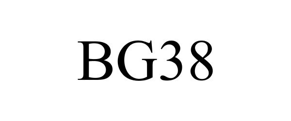 Trademark Logo BG38