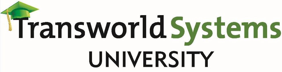 Trademark Logo TRANSWORLD SYSTEMS UNIVERSITY