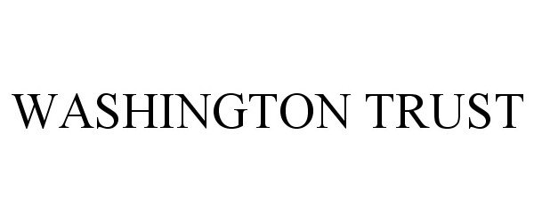  WASHINGTON TRUST